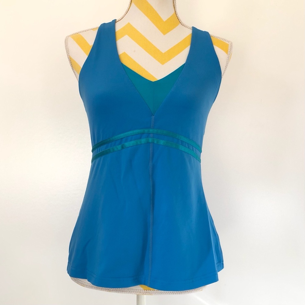 Lululemon Keyhole Open Back Halter Tank Top 10 L